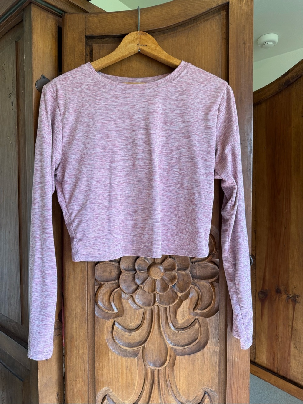 Born Primitive Pink Crop Longsleeve